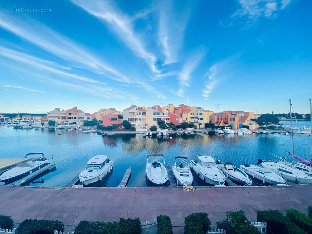 Marina et résidences colorées, Port Barcarès